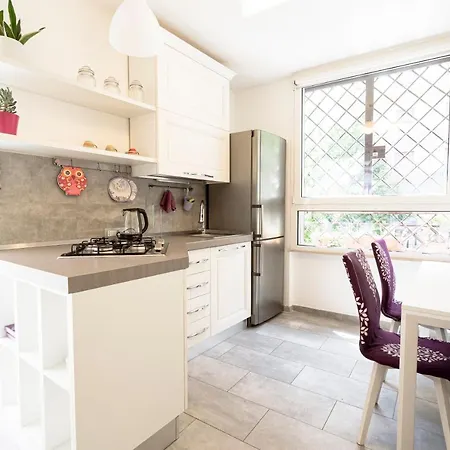 Appia Purple Terrace In Daire Roma